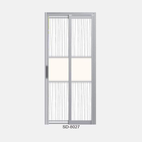 Mix and Match Any Design Slide and Swing Toilet Door