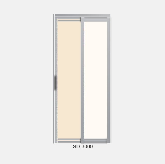 Simple Design Slide and Swing Toilet Door