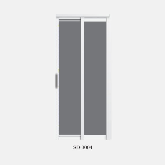Simple Design Slide and Swing Toilet Door