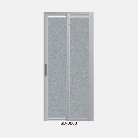Simple Design Slide and Swing Toilet Door