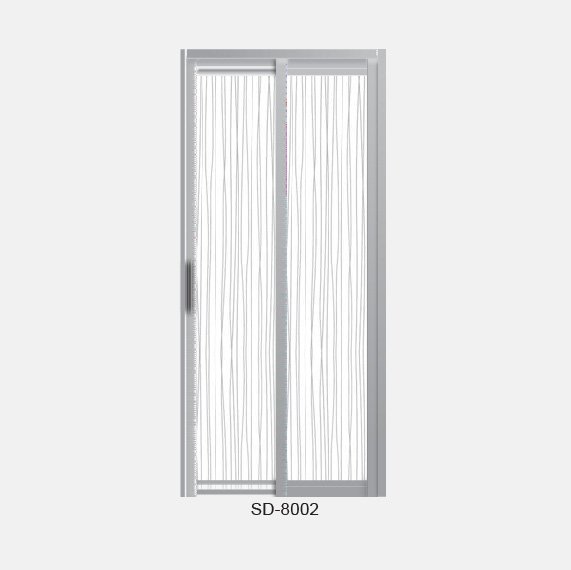Simple Design Slide and Swing Toilet Door
