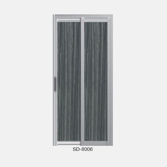 Simple Design Slide and Swing Toilet Door