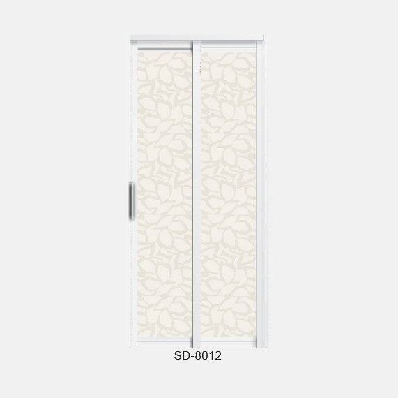 Simple Design Slide and Swing Toilet Door