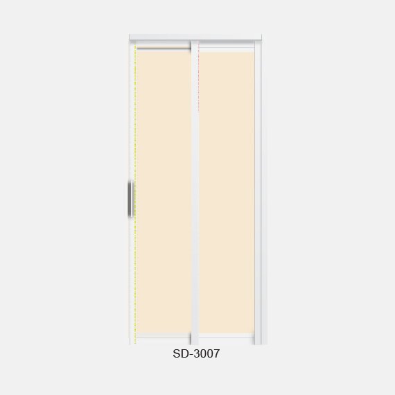 Simple Design Slide and Swing Toilet Door