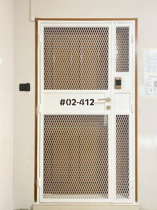 My Digital Lock - Normal Mesh HDB Gate My Digital Lock - Normal Mesh HDB Gate