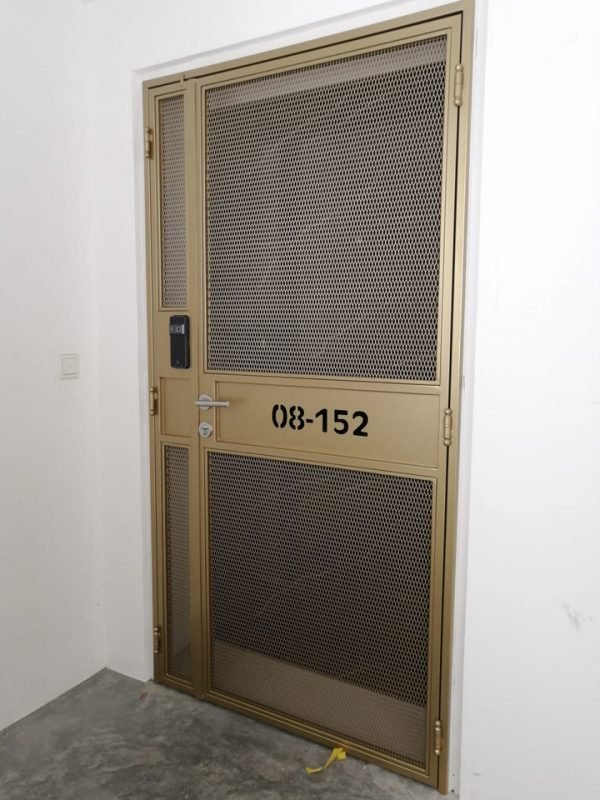My Digital Lock - Normal Mesh HDB Gate My Digital Lock - Normal Mesh HDB Gate