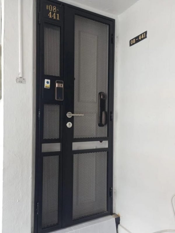 My Digital Lock - Normal Mesh HDB Gate My Digital Lock - Normal Mesh HDB Gate