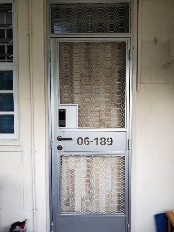 My Digital Lock - Retro Big HDB Mesh Gate My Digital Lock - Retro Big HDB Mesh Gate