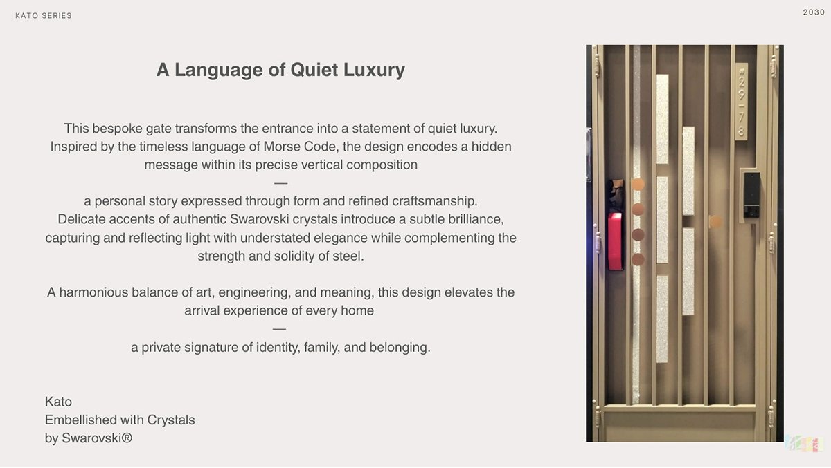 Swarovski Crystal - Language of the Quiet Luxury